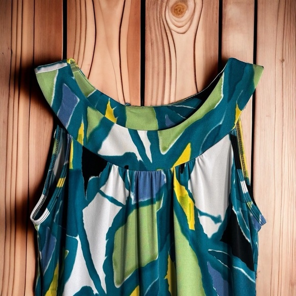 Susan Lawrence No Wrinkle Sundress with Ruffled
Bottom Size Medium. #Summer - Picture 5 of 5